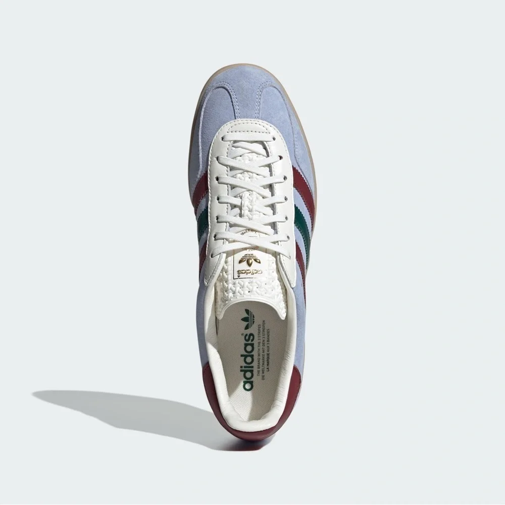 Adidas Originals Gazelle Indoor Blue Dawn Multi Men's Training Shoes Size 9